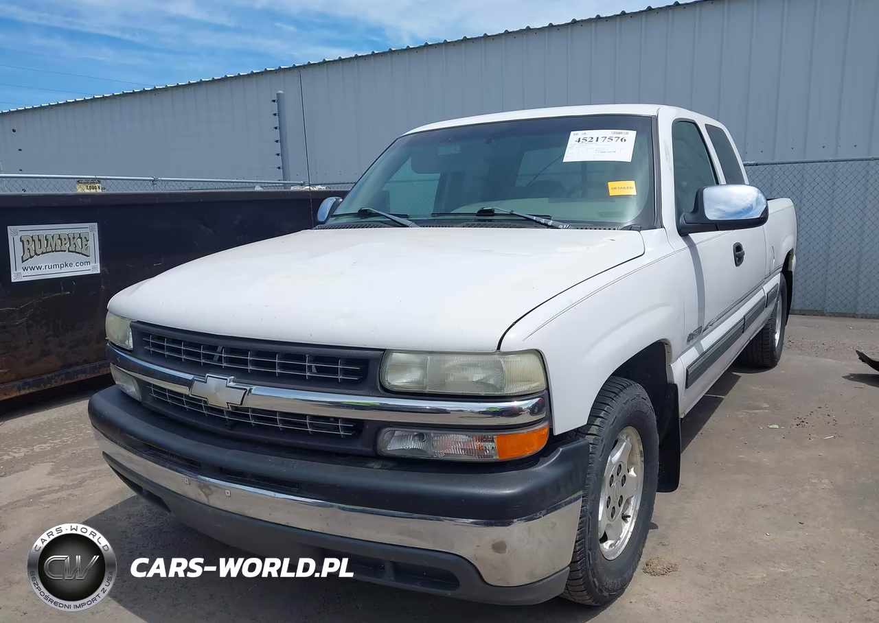 1999 Chevrolet Silverado 1500 Ls VIN:2GCEC19V4X1188361 - 2