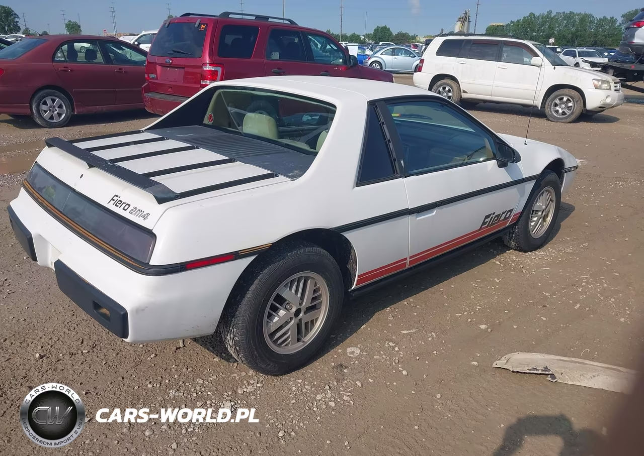 1984 Pontiac Fiero Sport VIN:1G2AM37R5EP215746 - 4