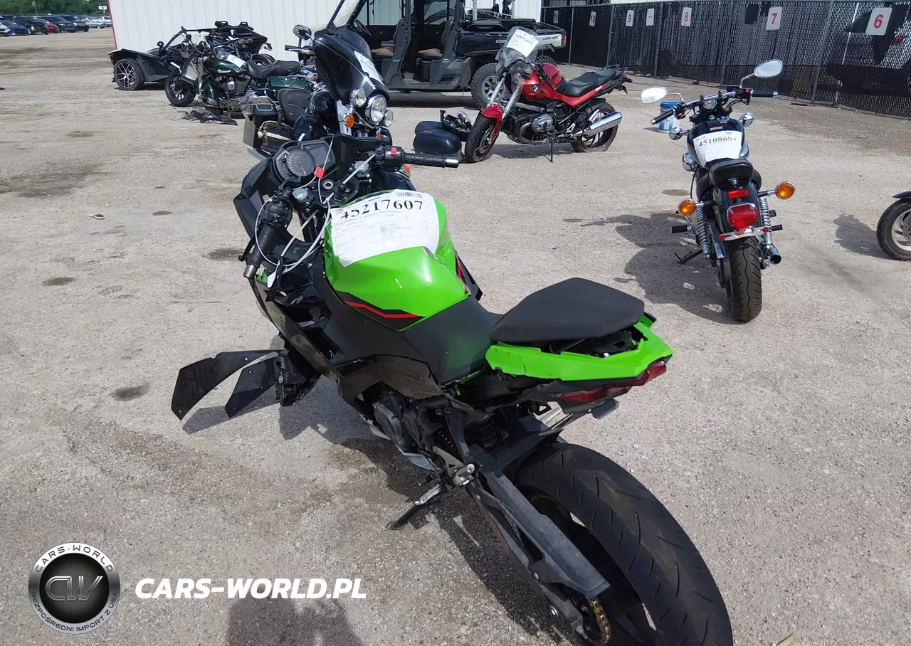 2022 Kawasaki Ex400 VIN:JKAEXKG18NDAH8112 - 3
