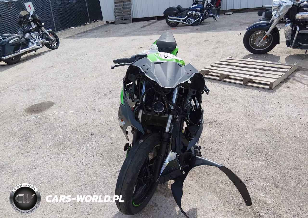 2022 Kawasaki Ex400 VIN:JKAEXKG18NDAH8112 - 5