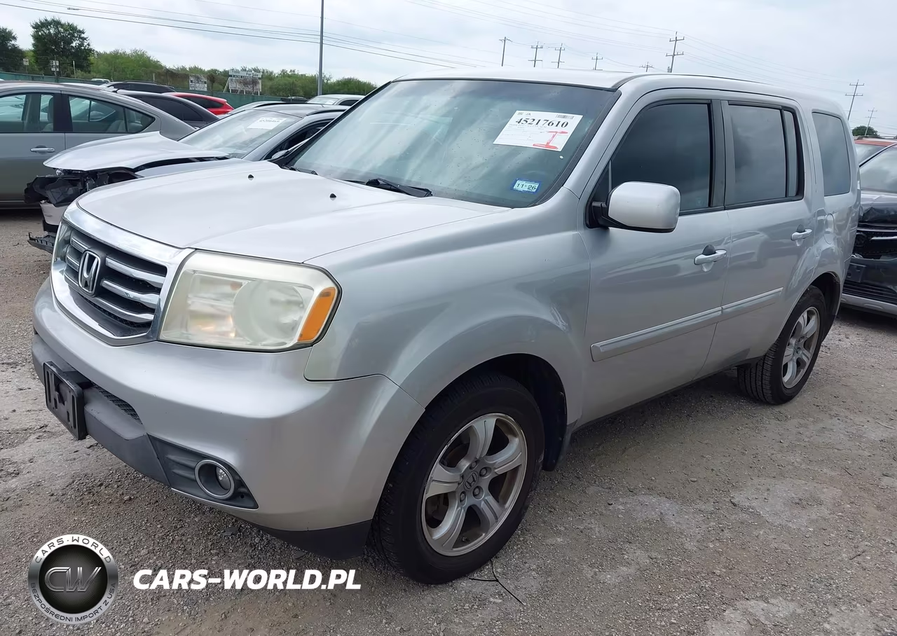 2012 Honda Pilot Ex-L VIN:5FNYF3H54CB041594 - 2