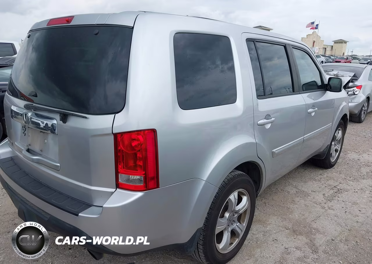 2012 Honda Pilot Ex-L VIN:5FNYF3H54CB041594 - 4