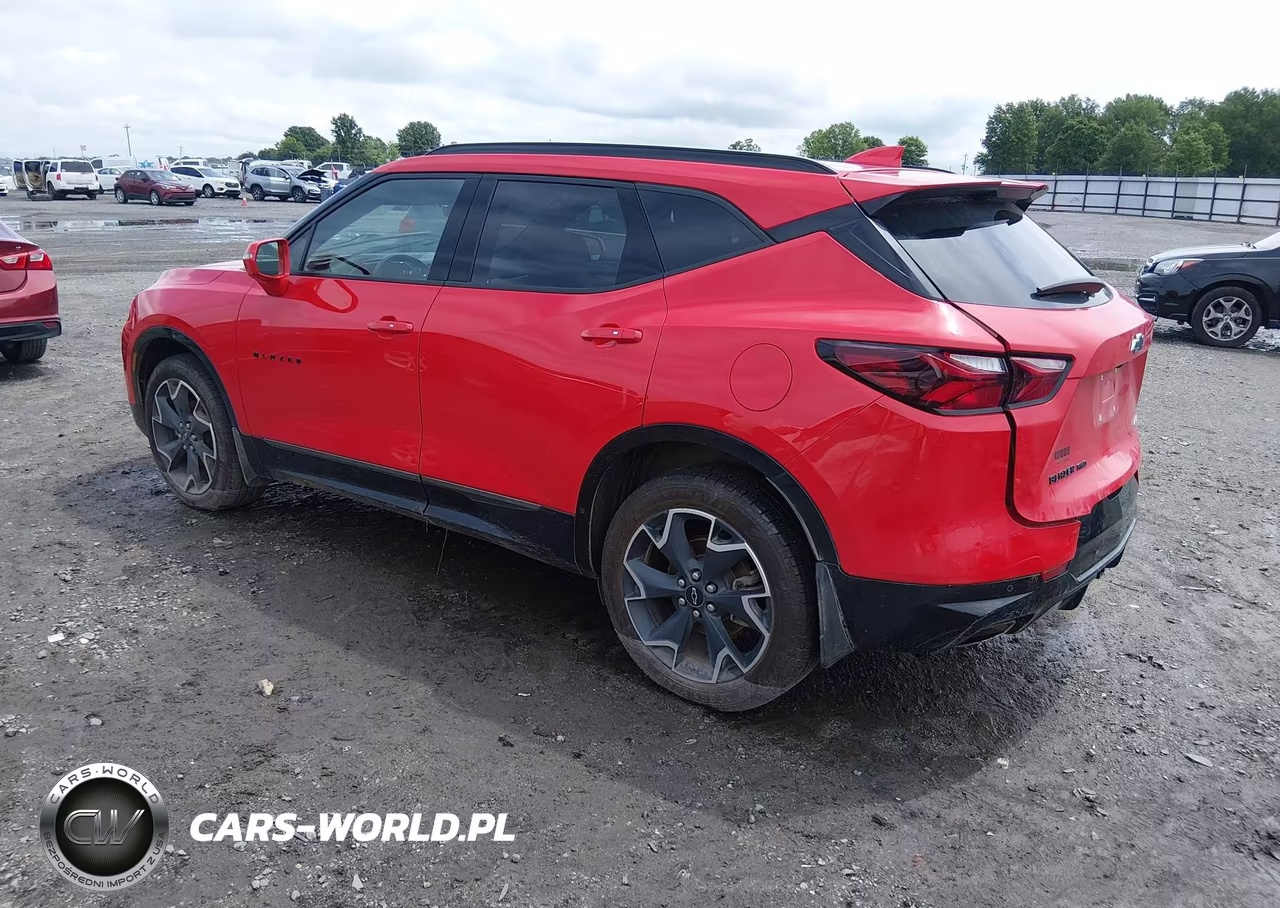 2020 Chevrolet Blazer Awd Rs VIN:3GNKBKRS1LS708751 - 3