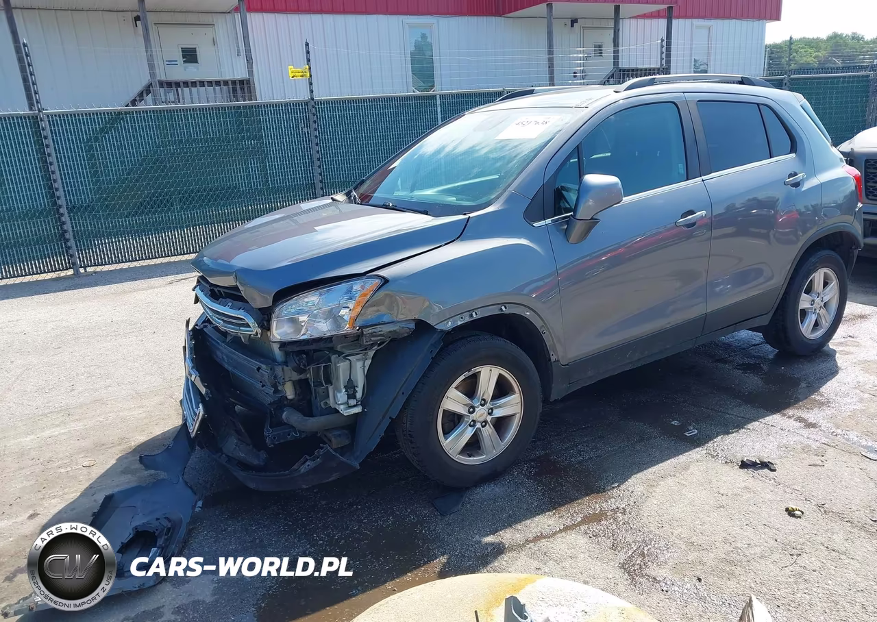 2015 Chevrolet Trax Lt VIN:KL7CJRSB7FB078332 - 2