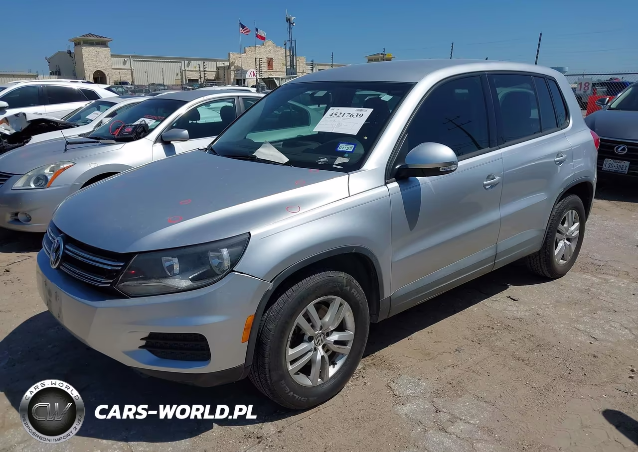 2014 Volkswagen Tiguan S VIN:WVGAV3AX8EW525388 - 2