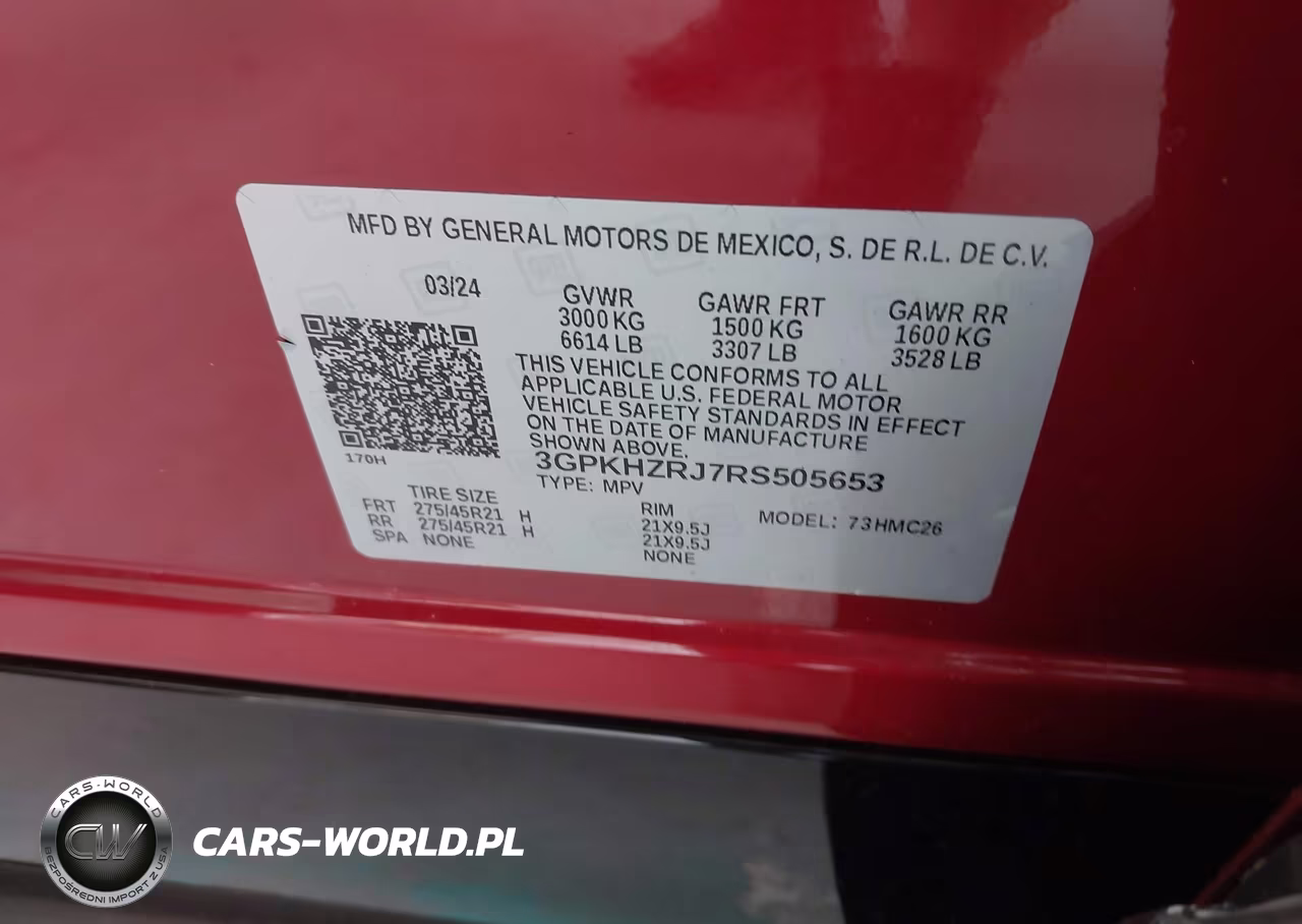 2024 Honda Prologue Elite VIN:3GPKHZRJ7RS505653 - 9