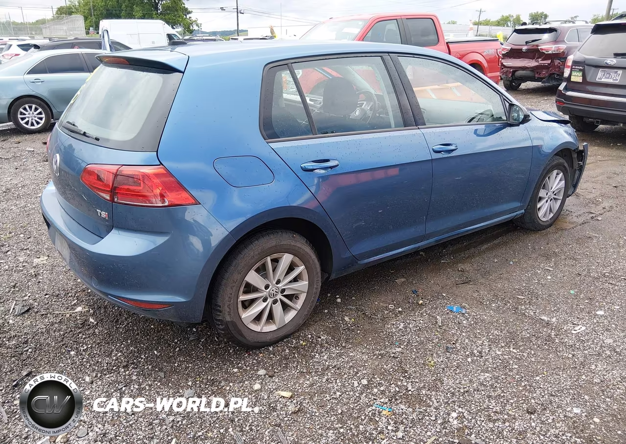 2017 Volkswagen Golf Tsi S 4-Door-Tsi Wolfsburg Edition 4-Door VIN:3VW117AU7HM072086 - 4