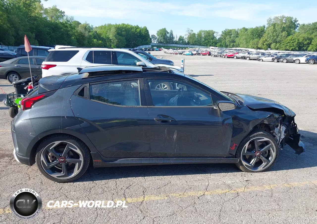 2019 Hyundai Veloster Turbo Ultimate VIN:KMHTH6AB5KU005825 - 12