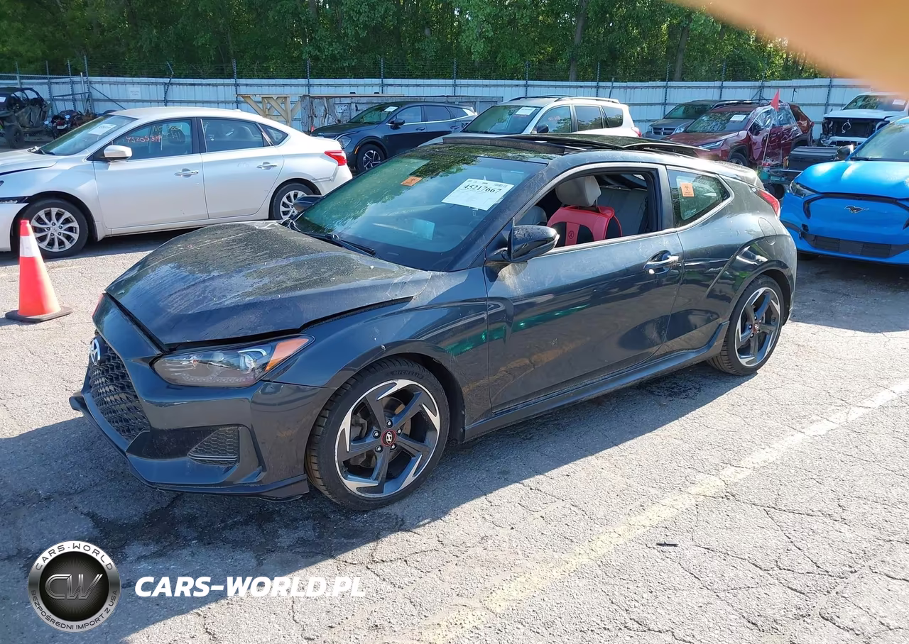 2019 Hyundai Veloster Turbo Ultimate VIN:KMHTH6AB5KU005825 - 2