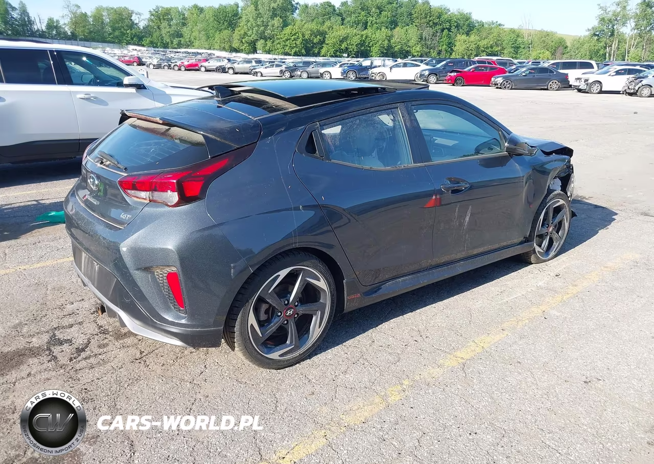 2019 Hyundai Veloster Turbo Ultimate VIN:KMHTH6AB5KU005825 - 4