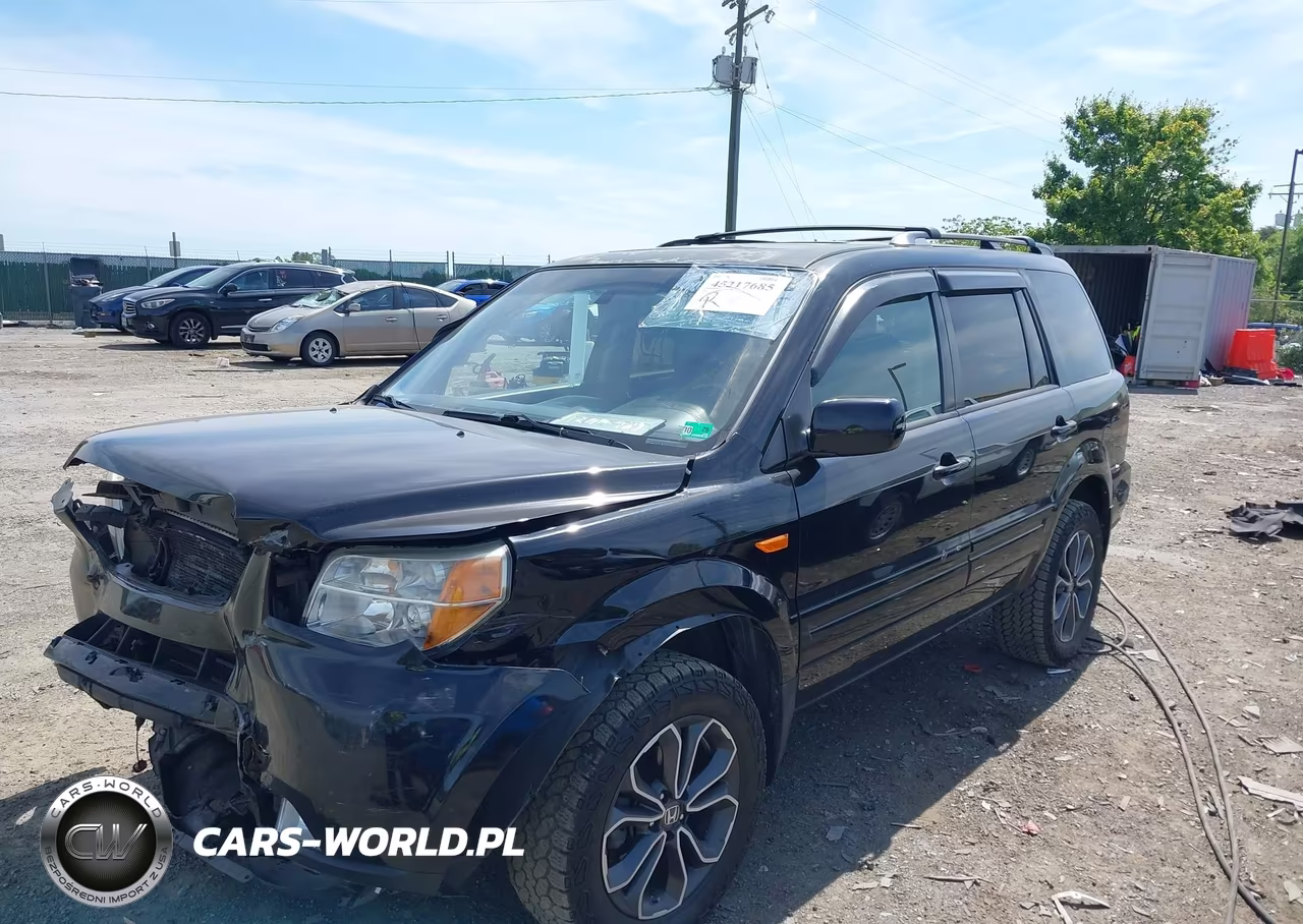 2008 Honda Pilot Ex-L VIN:5FNYF18578B053914 - 2