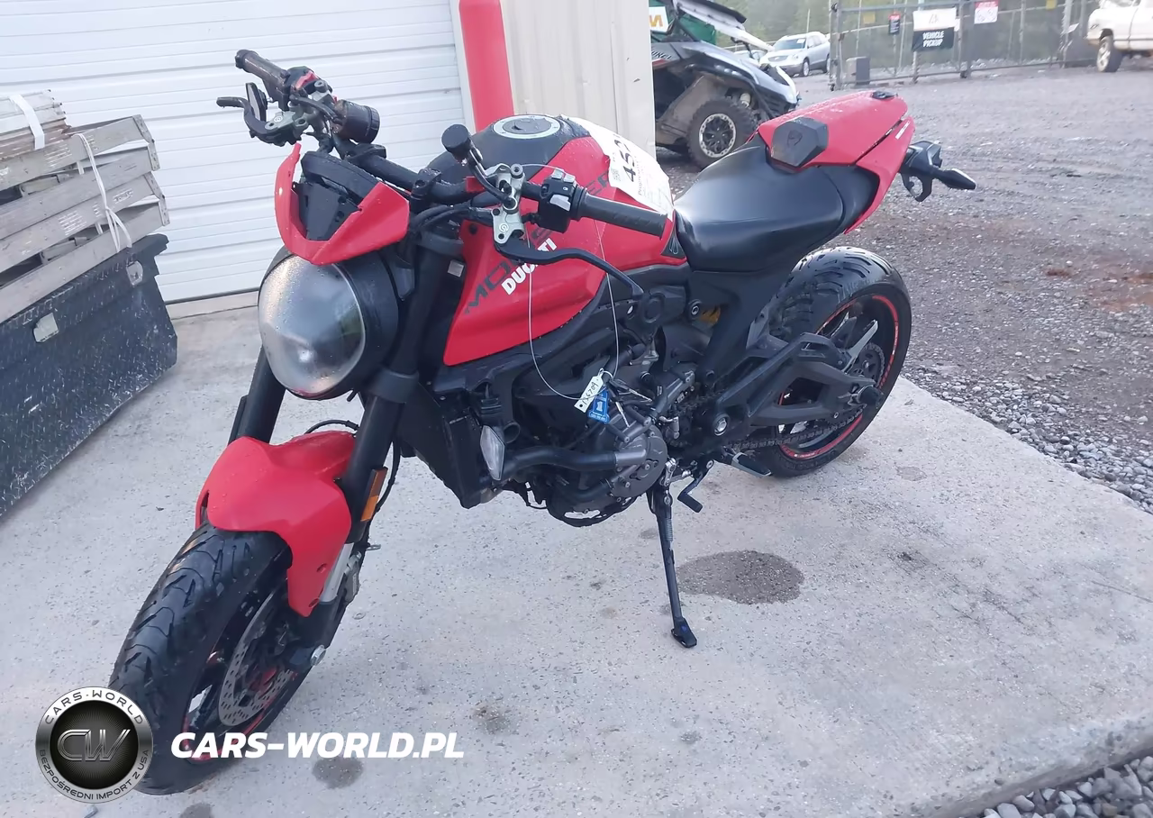 2022 Ducati Monster VIN:ZDMMAMDT3NB006062 - 2