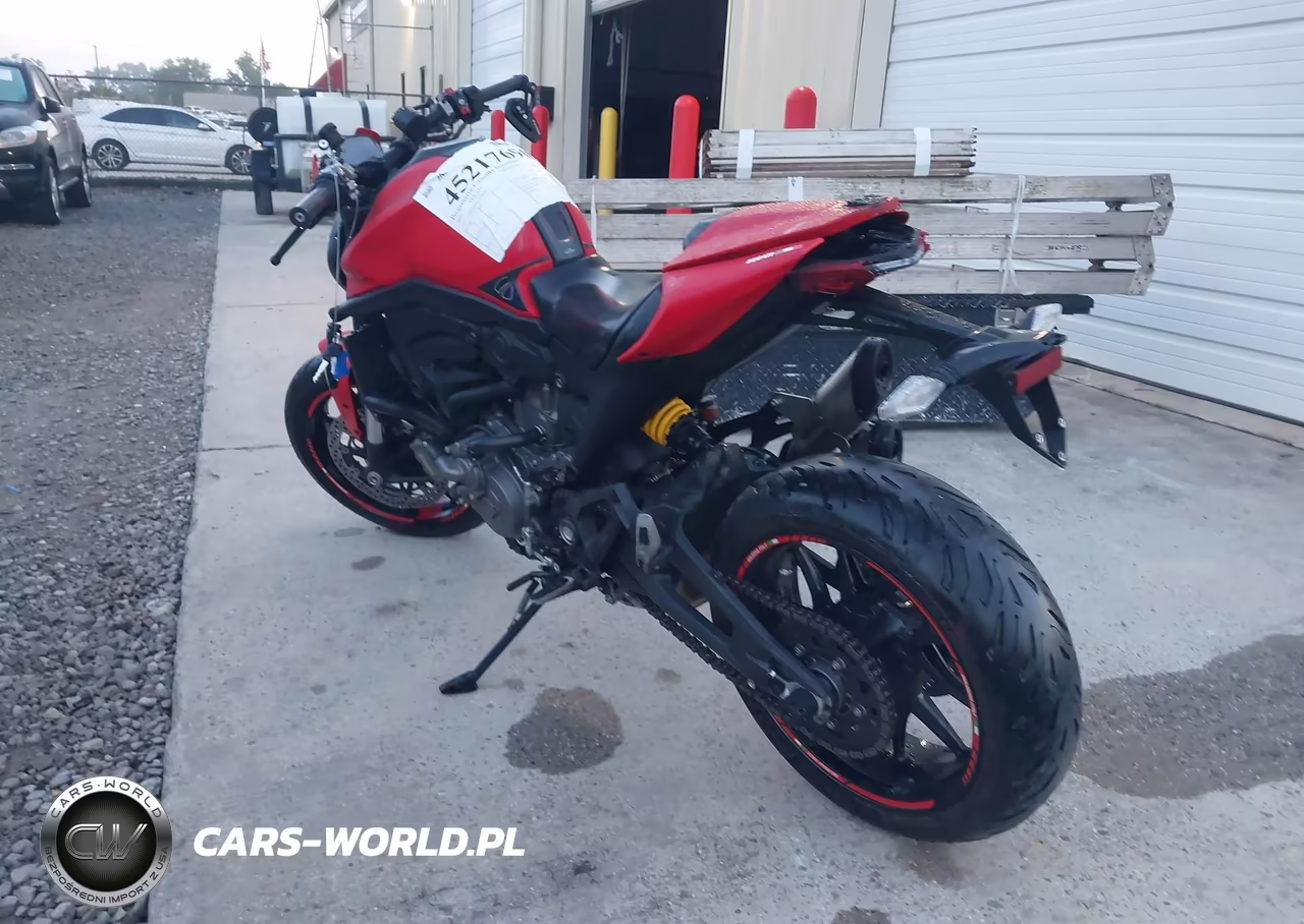 2022 Ducati Monster VIN:ZDMMAMDT3NB006062 - 3