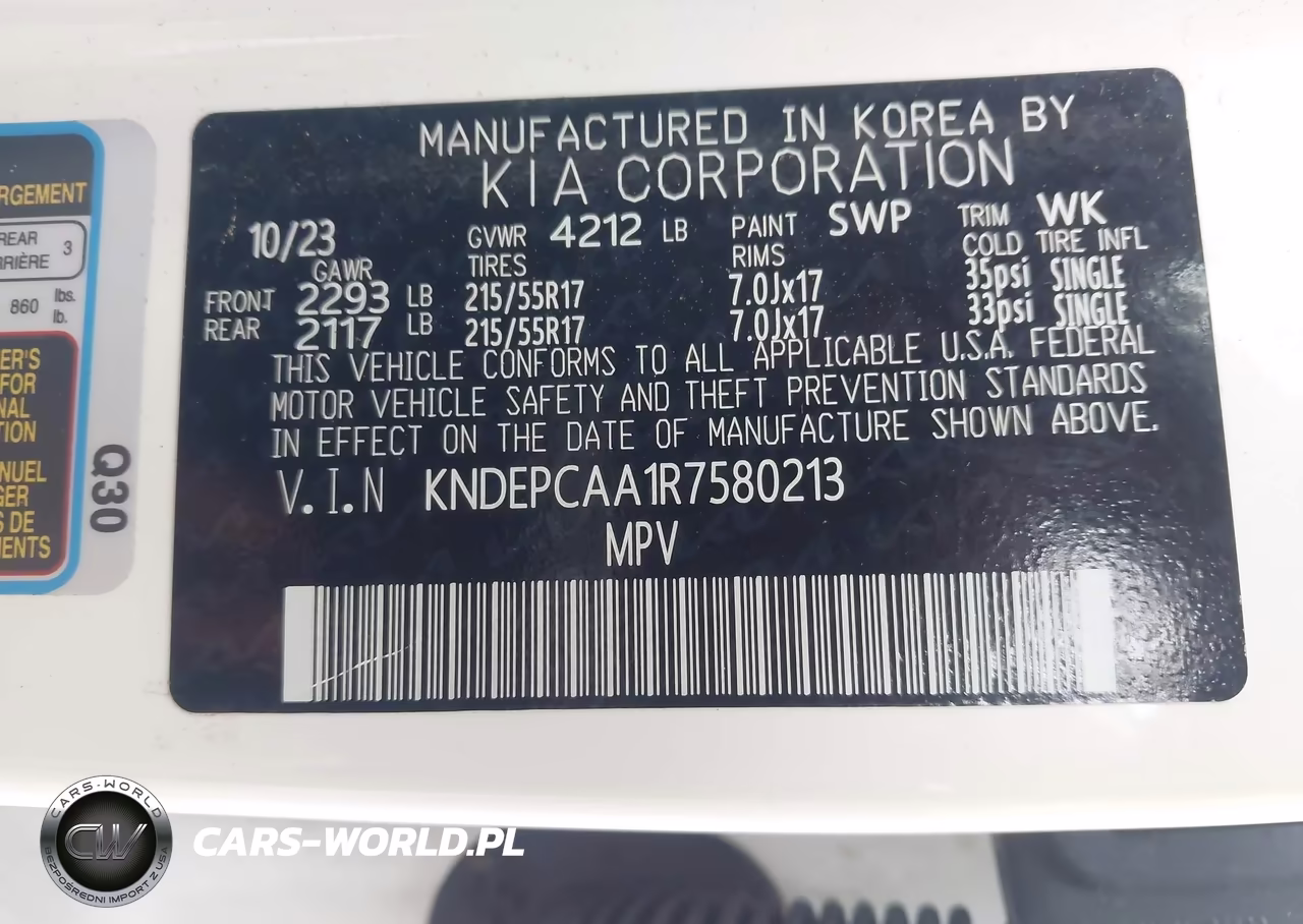 2024 Kia Seltos Lx VIN:KNDEPCAA1R7580213 - 9