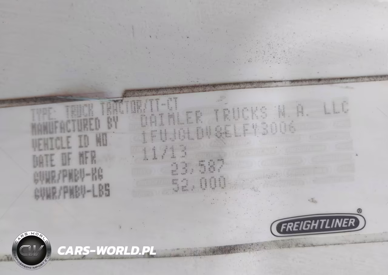 2014 Freightliner Cascadia 125 VIN:1FUJGLDV8ELFY3006 - 8