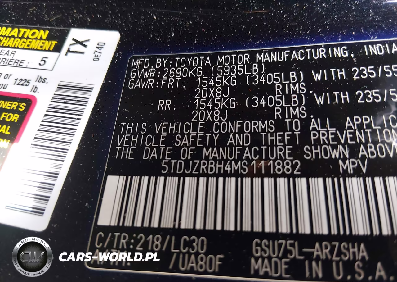 2021 Toyota Highlander Xse VIN:5TDJZRBH4MS111882 - 19
