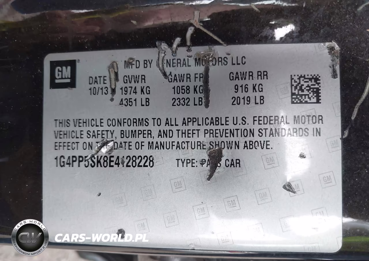 2014 Buick Verano VIN:1G4PP5SK8E4128228 - 9