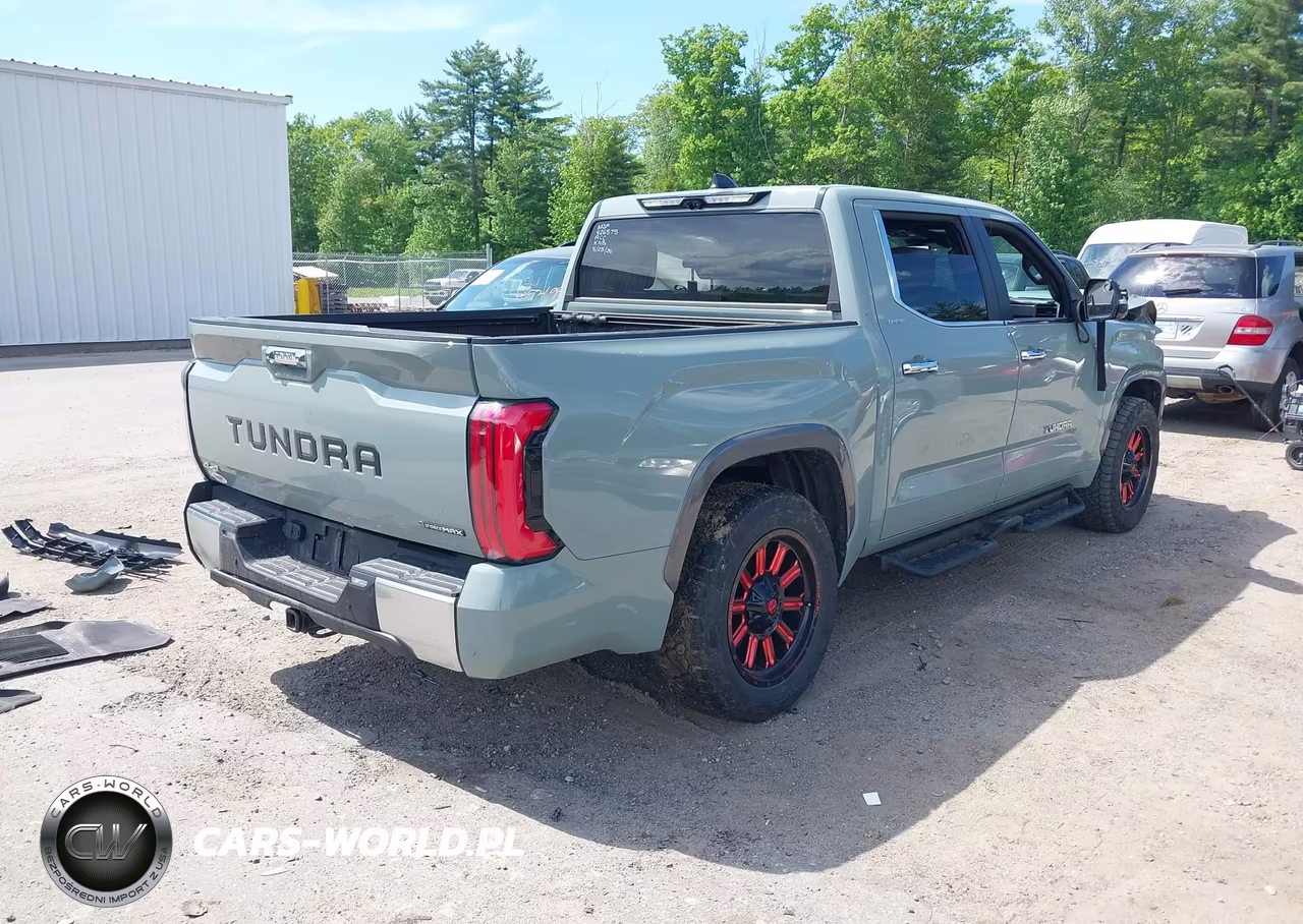 2025 Toyota Tundra Hybrid Limited Crewmax 6.4' Bed VIN:5TFJC5DBXSX093964 - 4