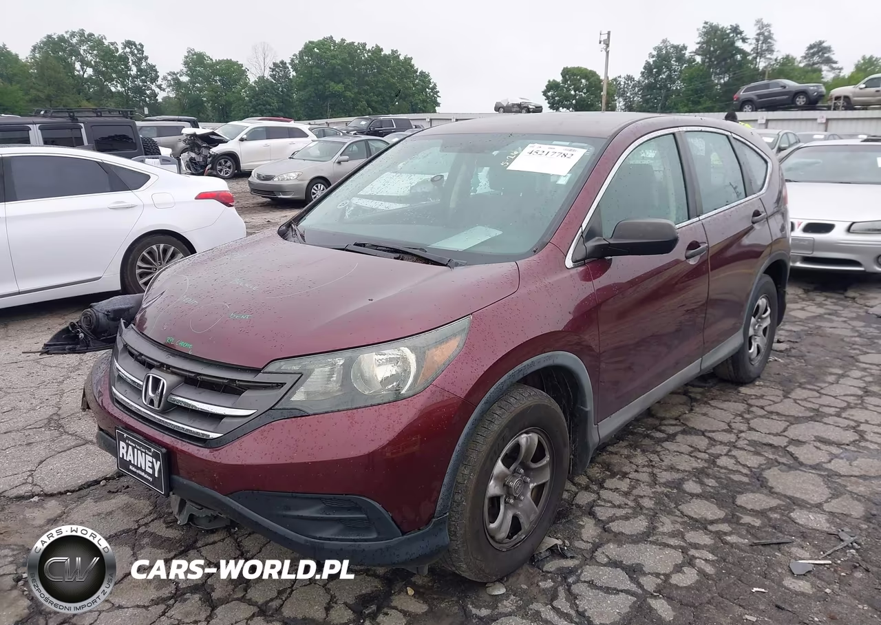 2013 Honda Cr-V Lx VIN:5J6RM3H31DL012197 - 2