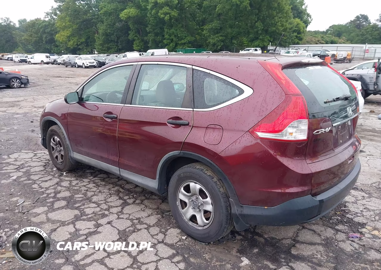 2013 Honda Cr-V Lx VIN:5J6RM3H31DL012197 - 3