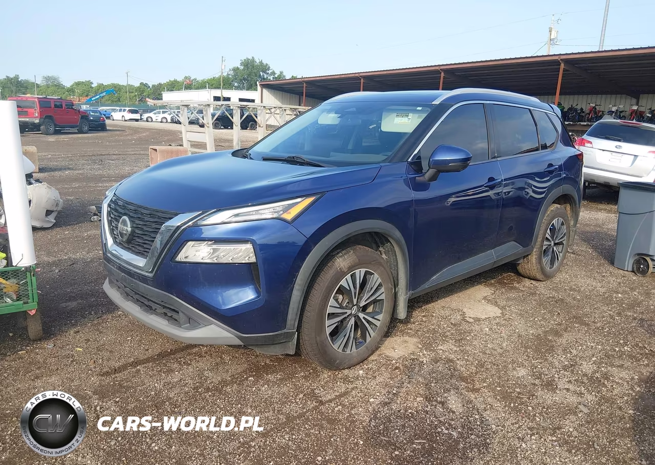 2021 Nissan Rogue Sv Fwd VIN:5N1AT3BA9MC809502 - 2