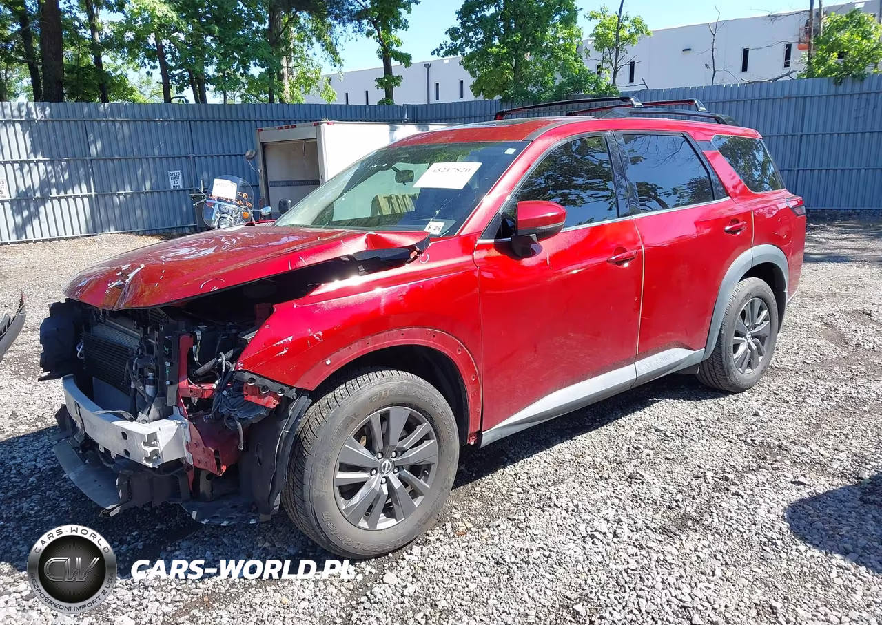 2022 Nissan Pathfinder Sv 4Wd VIN:5N1DR3BD9NC210803 - 2