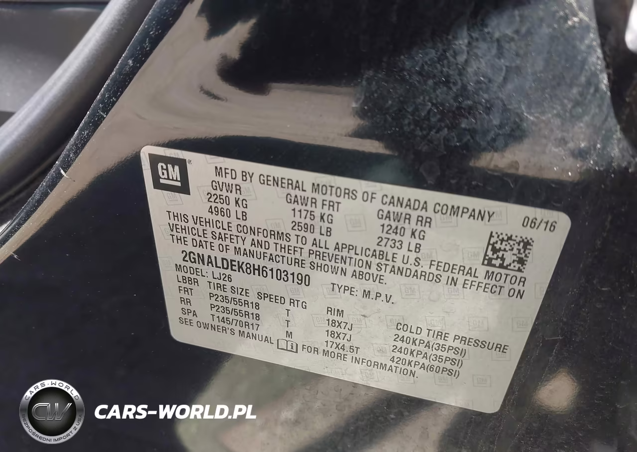 2017 Chevrolet Equinox Premier VIN:2GNALDEK8H6103190 - 9