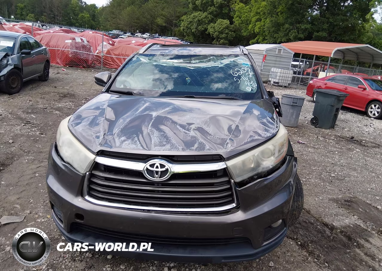 2016 Toyota Highlander Xle V6 VIN:5TDJKRFHXGS356205 - 12