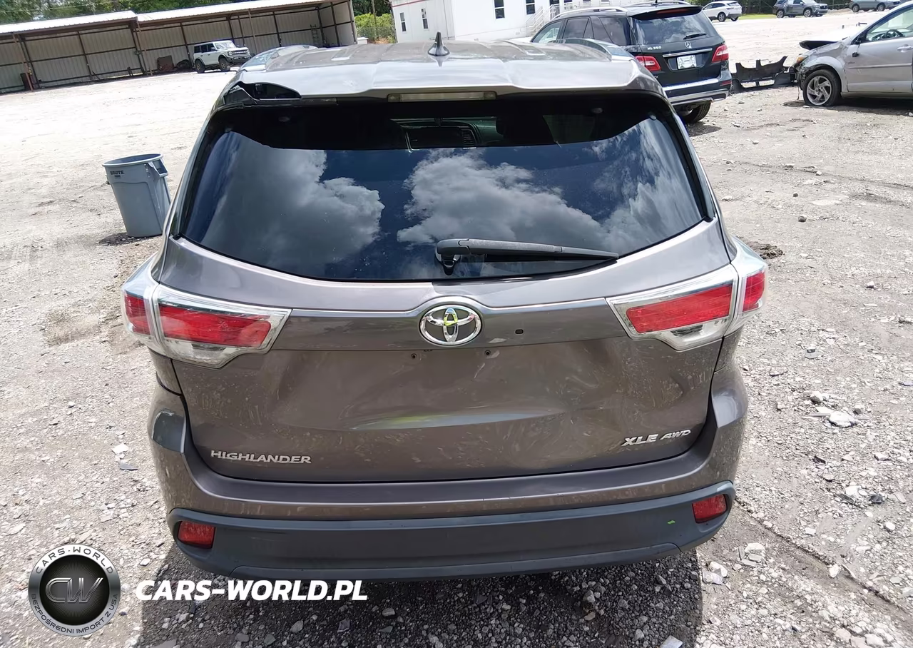 2016 Toyota Highlander Xle V6 VIN:5TDJKRFHXGS356205 - 16