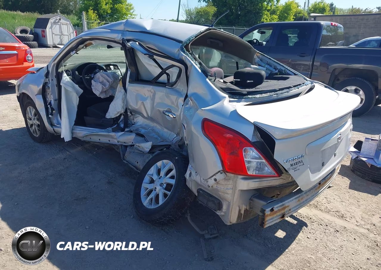 2018 Nissan Versa 1.6 Sv VIN:3N1CN7AP4JL863670 - 3