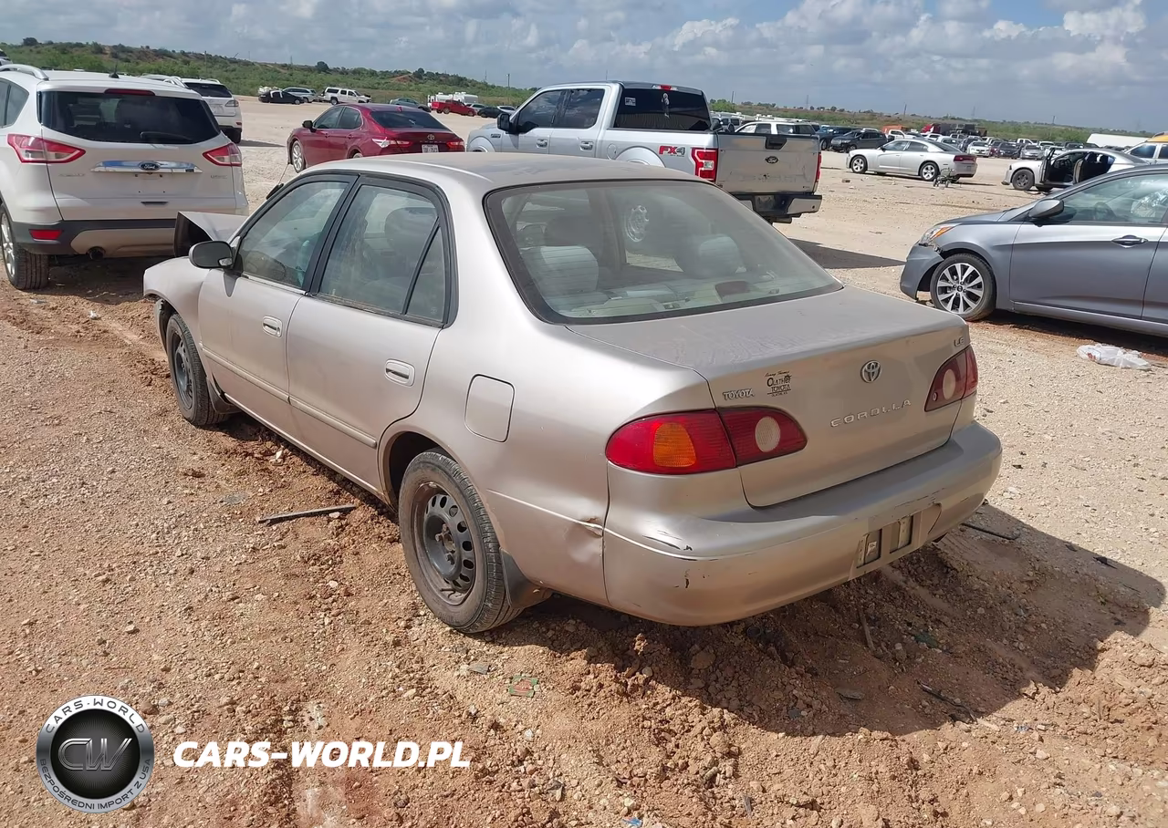 2001 Toyota Corolla Le VIN:1NXBR12E61Z428058 - 3
