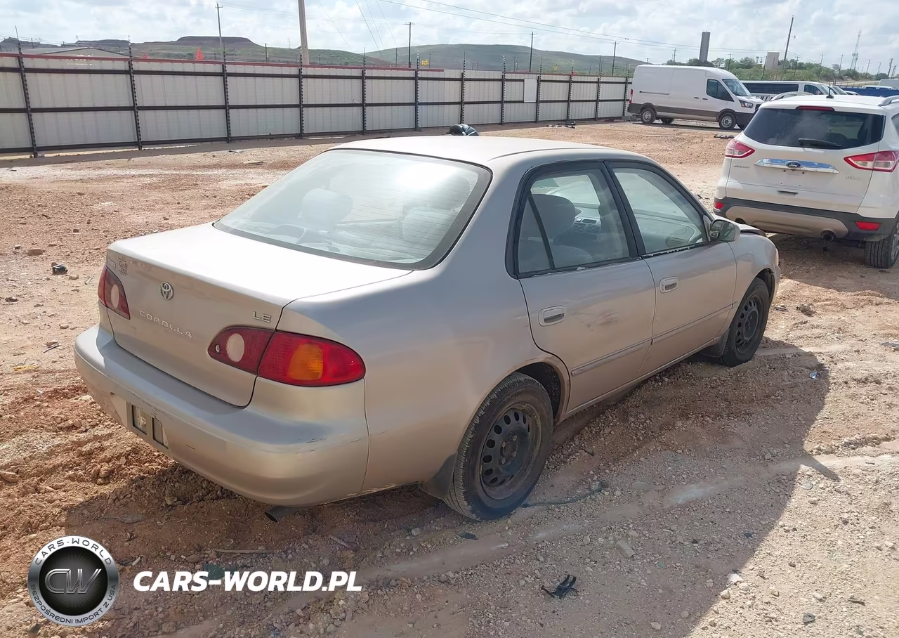 2001 Toyota Corolla Le VIN:1NXBR12E61Z428058 - 4
