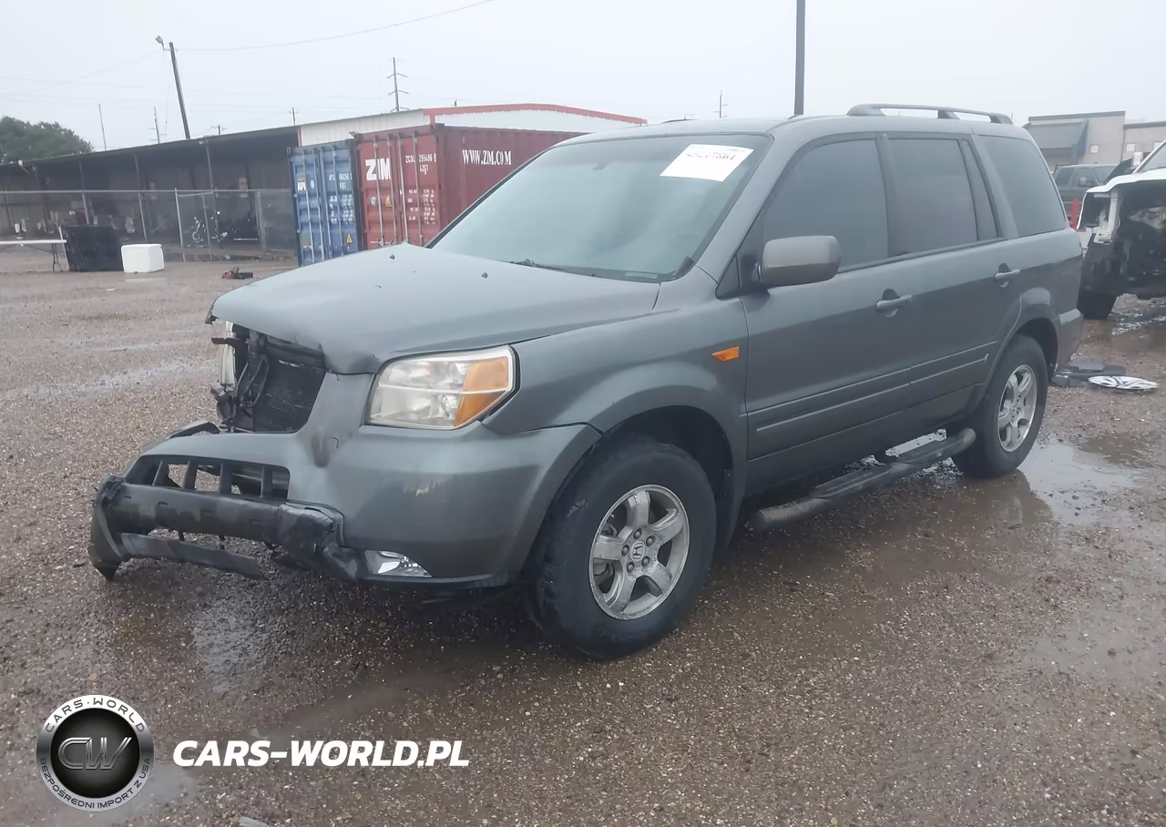 2008 Honda Pilot Se VIN:5FNYF28378B016110 - 2