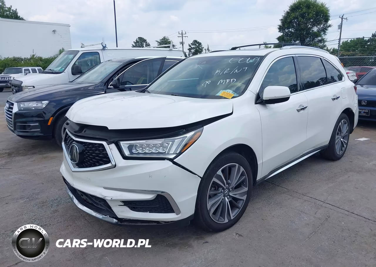 2019 Acura Mdx Tech Pkg VIN:5J8YD4H50KL020069 - 2