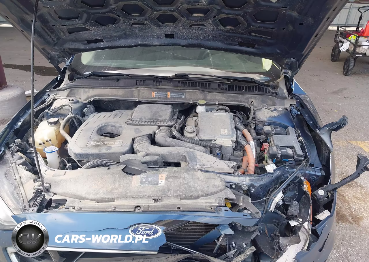 2019 Ford Fusion Hybrid Se VIN:3FA6P0LUXKR133572 - 10