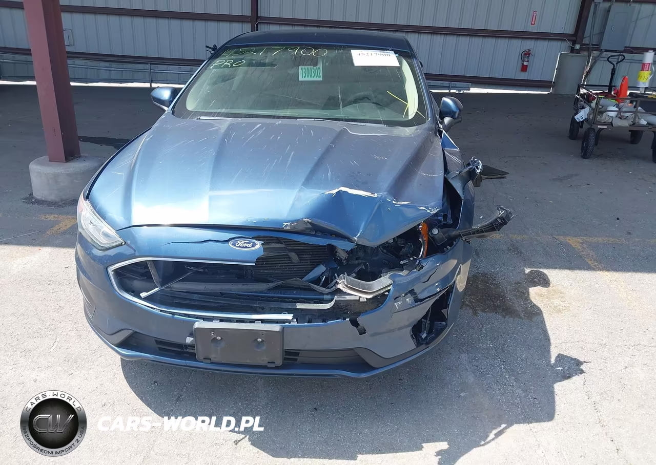2019 Ford Fusion Hybrid Se VIN:3FA6P0LUXKR133572 - 12