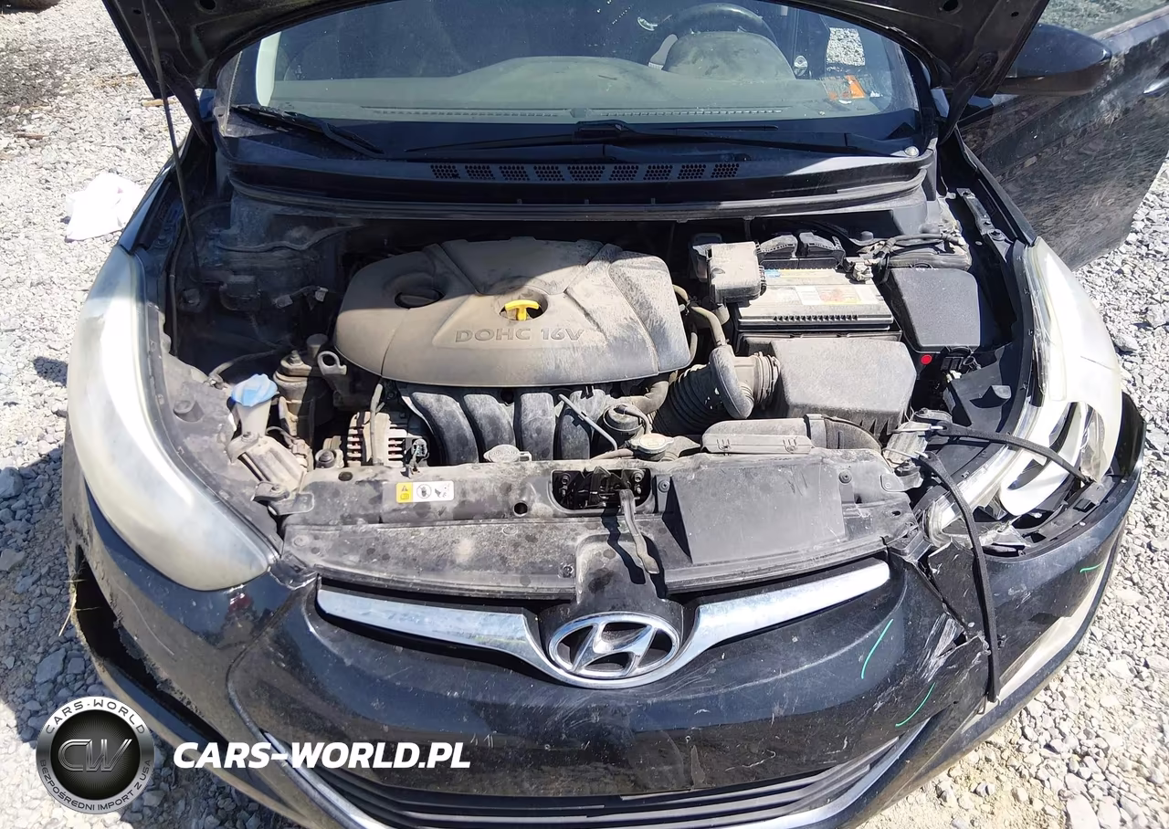 2014 Hyundai Elantra Se VIN:5NPDH4AE2EH541492 - 10