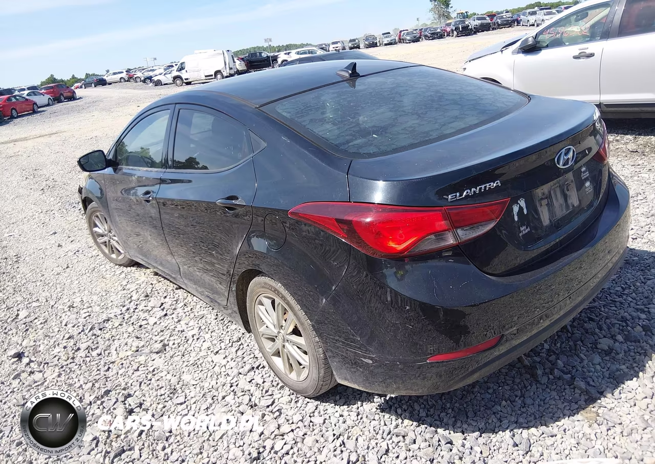 2014 Hyundai Elantra Se VIN:5NPDH4AE2EH541492 - 3