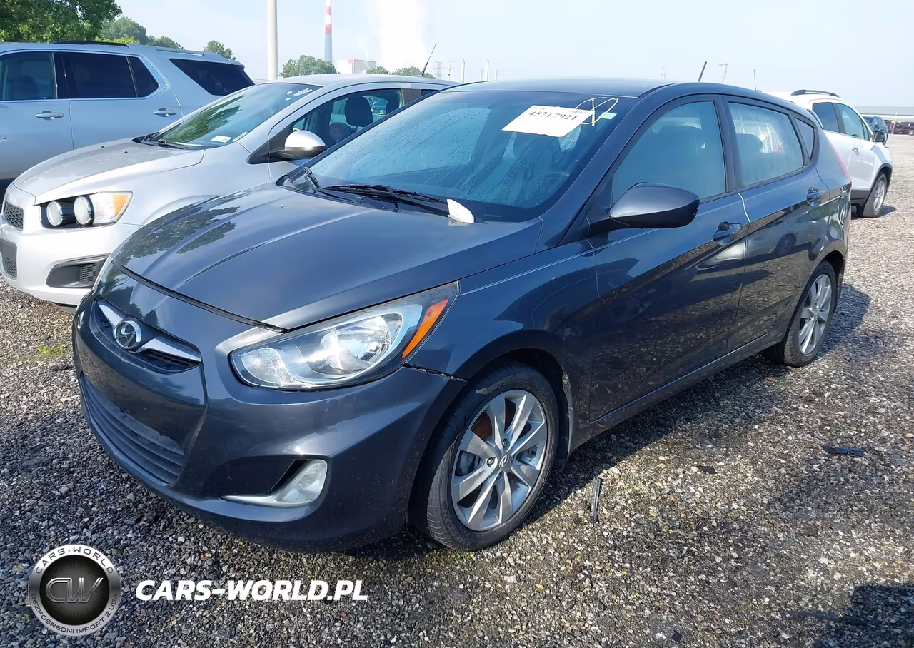 2012 Hyundai Accent Se VIN:KMHCU5AE4CU031866 - 2