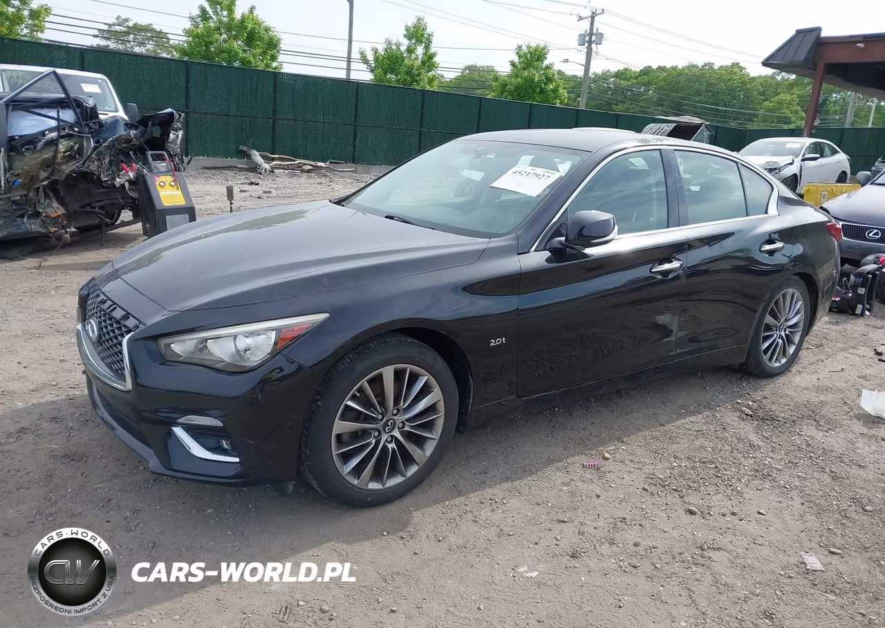 2018 Infiniti Q50 2.0T Luxe VIN:JN1CV7AR7JM280565 - 2