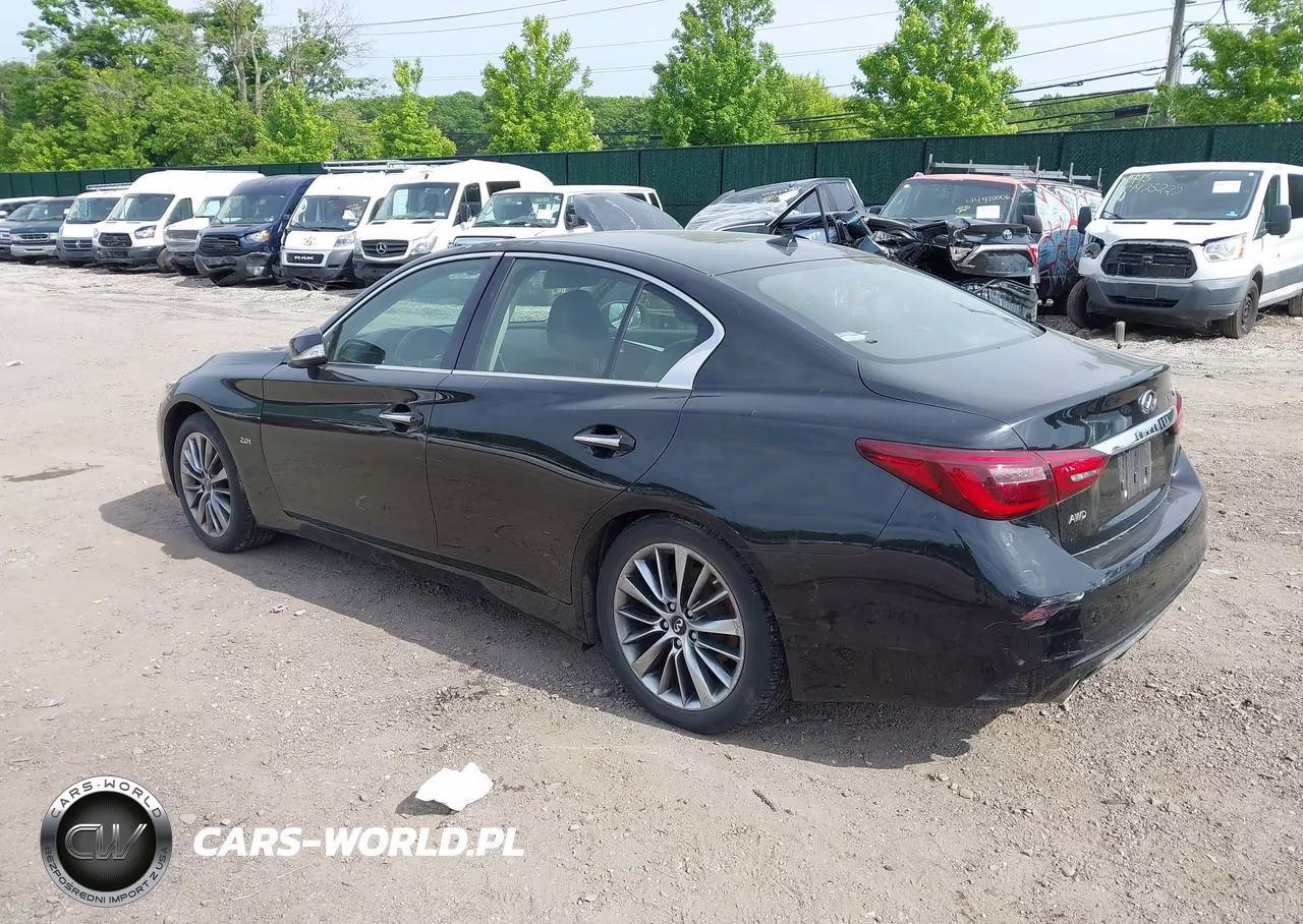 2018 Infiniti Q50 2.0T Luxe VIN:JN1CV7AR7JM280565 - 3