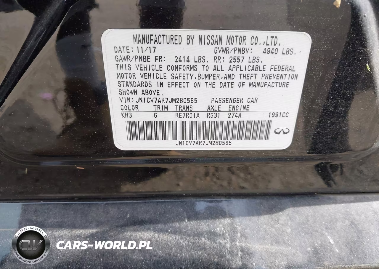 2018 Infiniti Q50 2.0T Luxe VIN:JN1CV7AR7JM280565 - 9