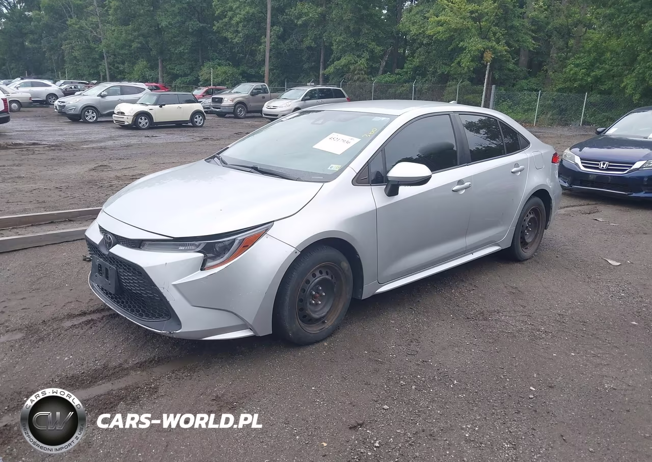 2020 Toyota Corolla Le VIN:JTDEPRAEXLJ115686 - 2
