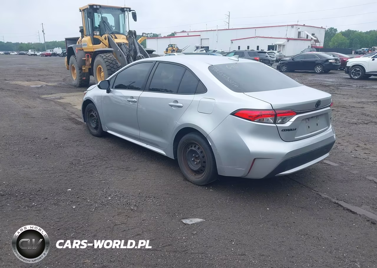 2020 Toyota Corolla Le VIN:JTDEPRAEXLJ115686 - 3