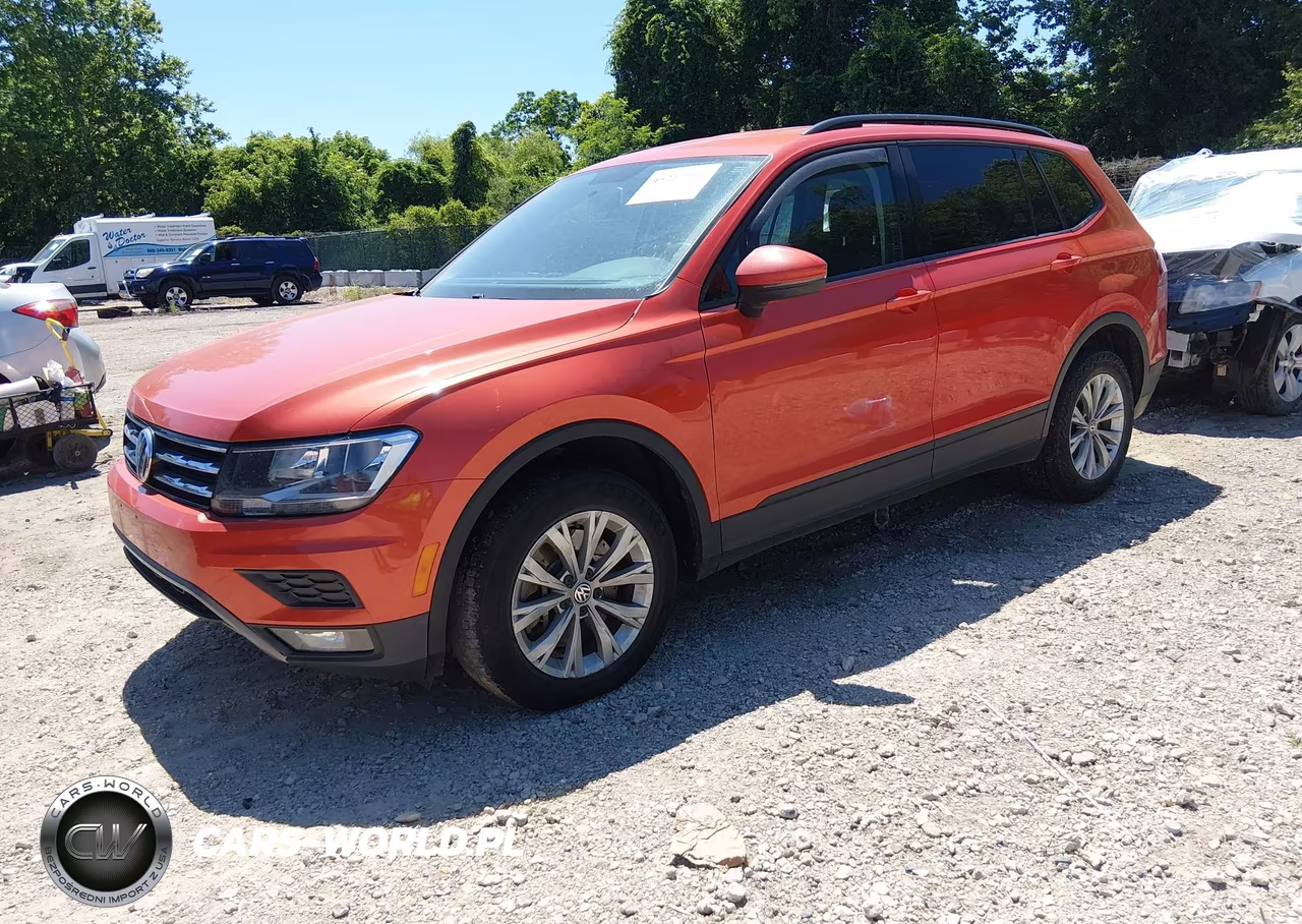 2018 Volkswagen Tiguan 2.0T S VIN:3VV0B7AX9JM014574 - 2