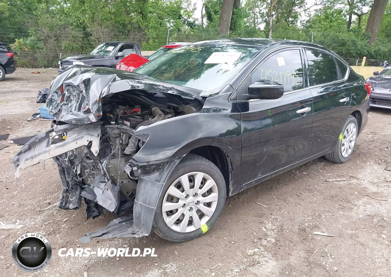 2019 Nissan Sentra S VIN:3N1AB7AP6KY375566 - 2