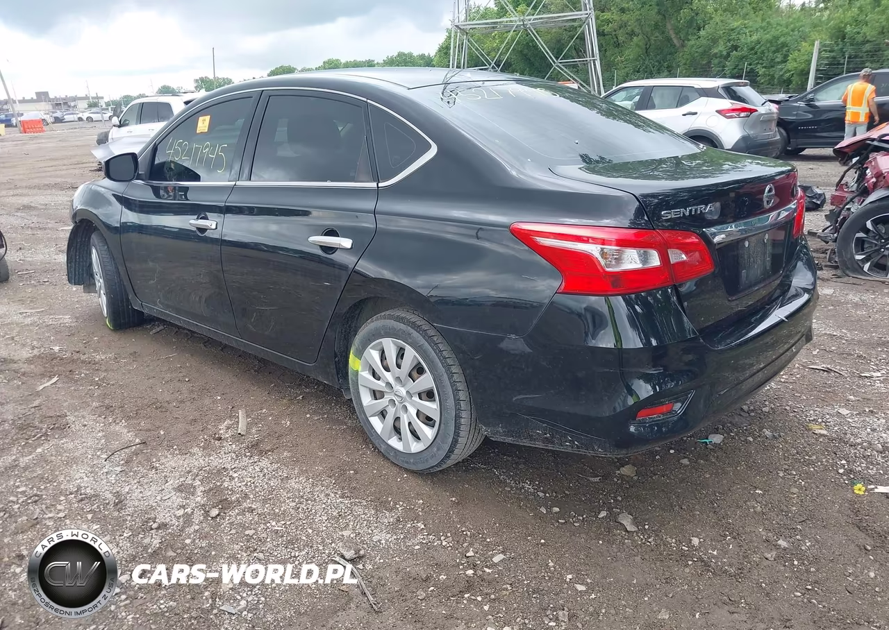 2019 Nissan Sentra S VIN:3N1AB7AP6KY375566 - 3