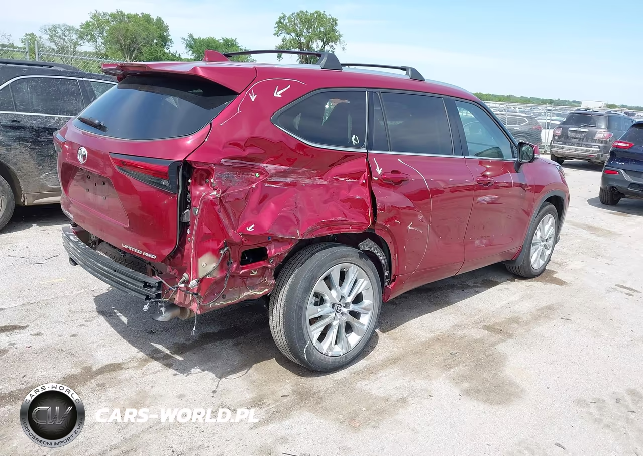 2023 Toyota Highlander Limited VIN:5TDKDRBHXPS034765 - 4
