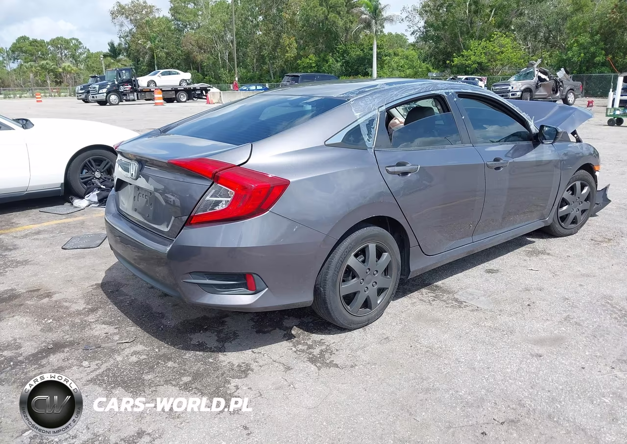 2016 Honda Civic Lx VIN:19XFC2F51GE044199 - 4