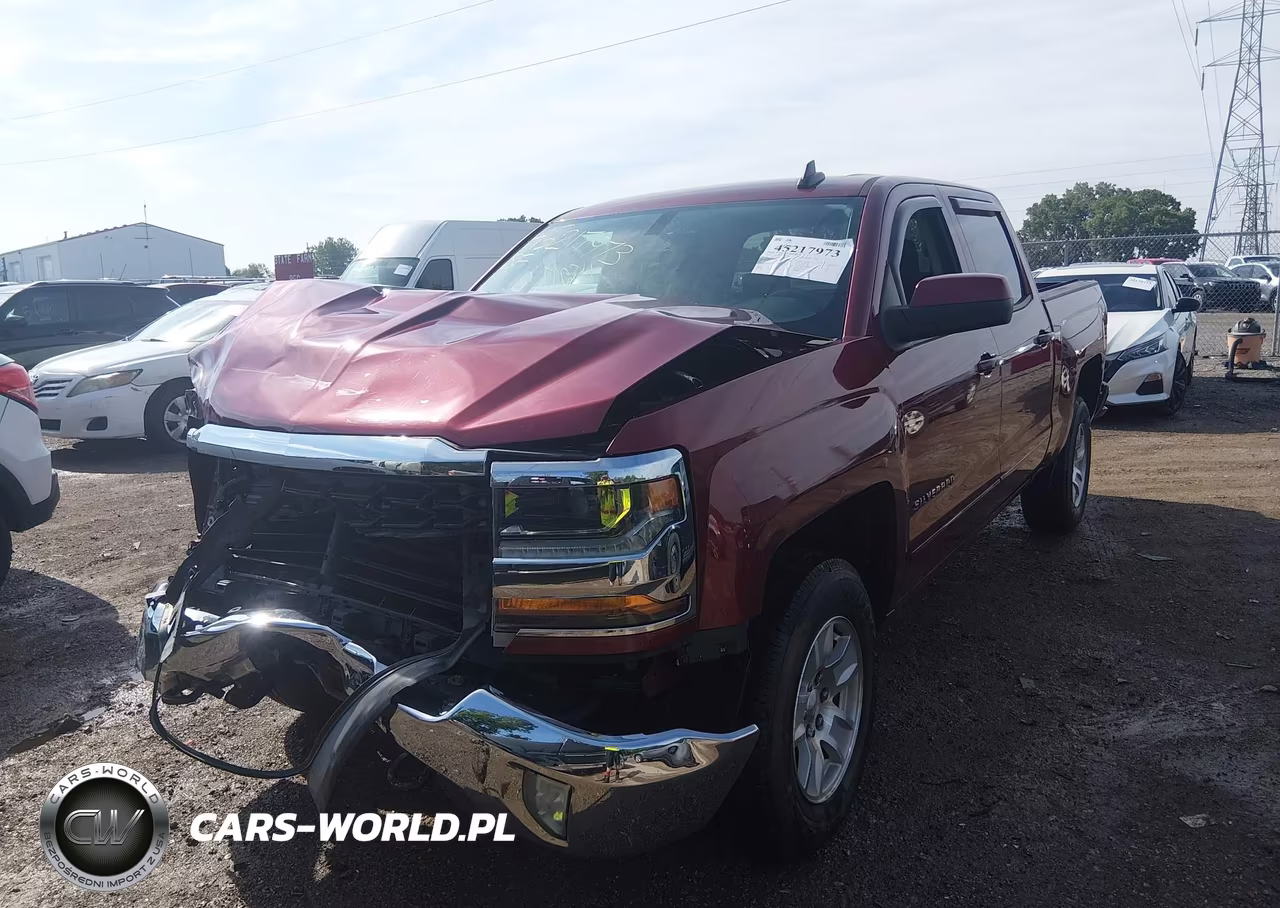 2017 Chevrolet Silverado 1500 1Lt VIN:3GCUKREC2HG168703 - 2